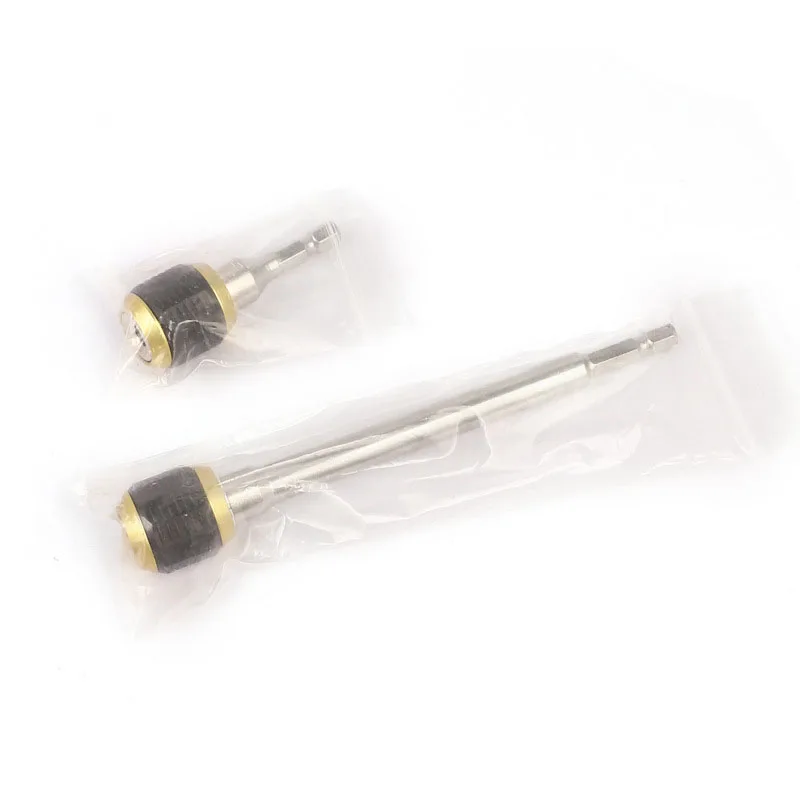 Hexagonal handle quick change chuck pop-up screwdriver connecting rod quick converter with rebound self-locking adapter