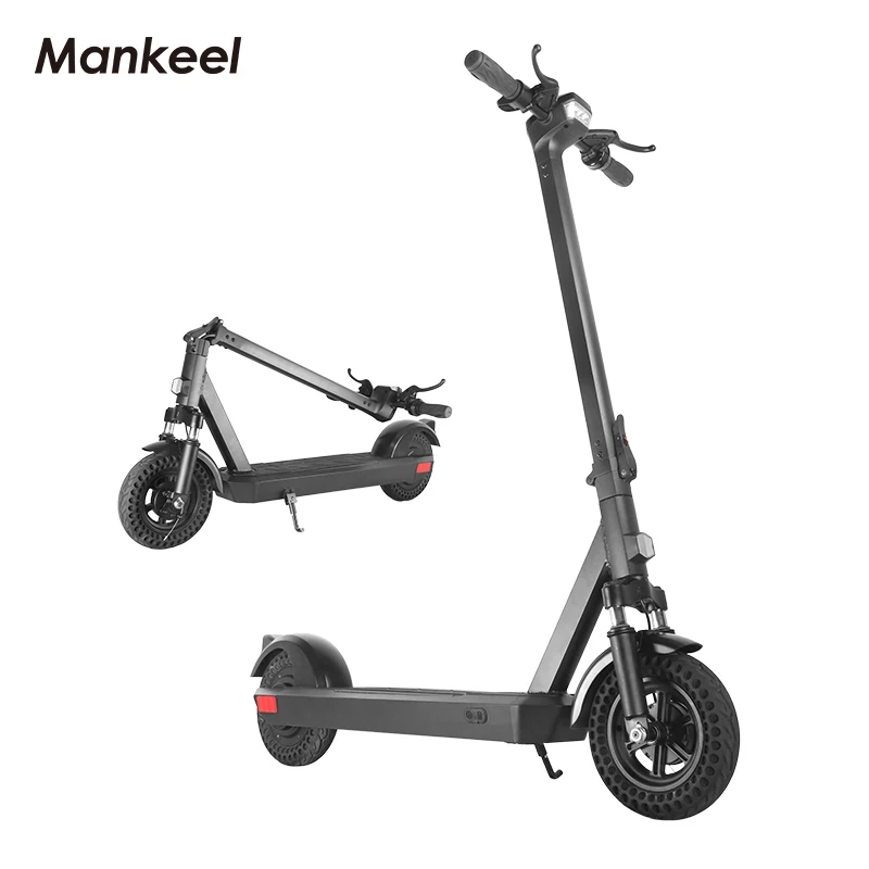 
Mankeel 10inch Big Wheel Offroad 30Km/H High Speed Fat Tire 350W 12A Folding E Scooter Electric Scooter For Adult 