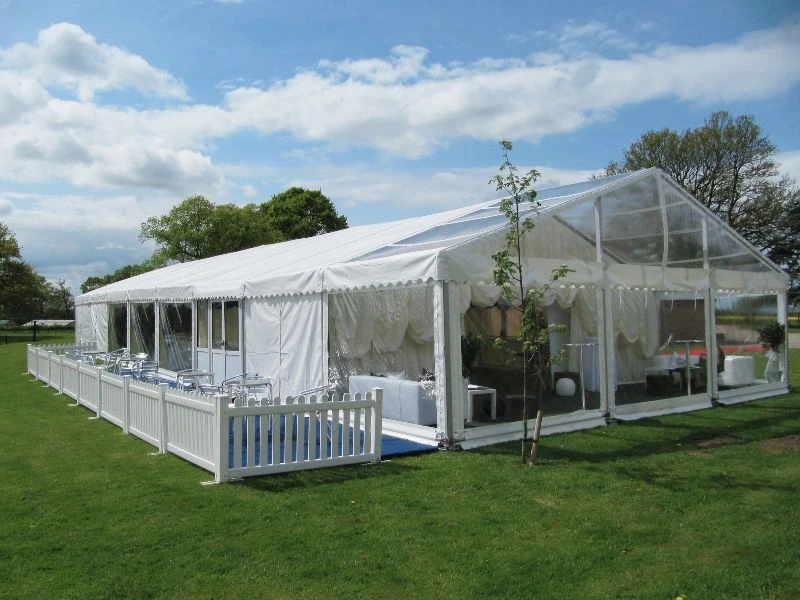 Outdoor  cabana tent for wedding clear marquees and tent for outdoor wedding party  tents for 150 people