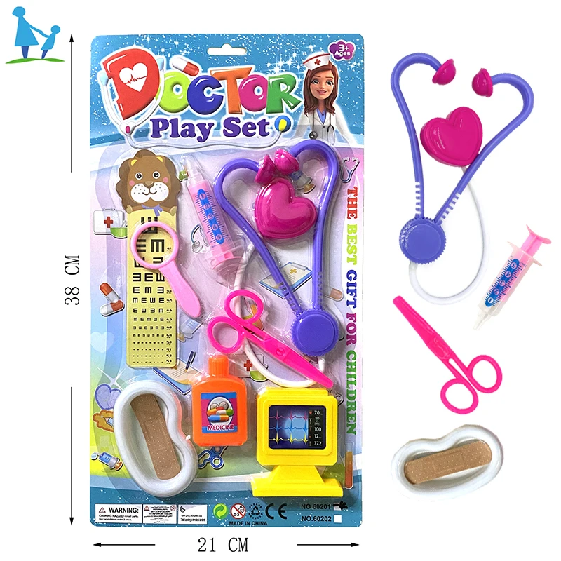 Дошкольный детский развивающий Набор доктора игрушка детская имитация детская игрушка докторский игровой набор инъекции стетоскопа