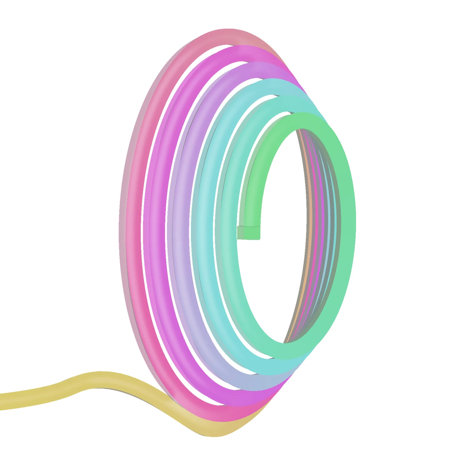 gouly OEM/ODM neon sign custom led ip65 ip67 waterproof silicone ucs2904 led neon flex rgb