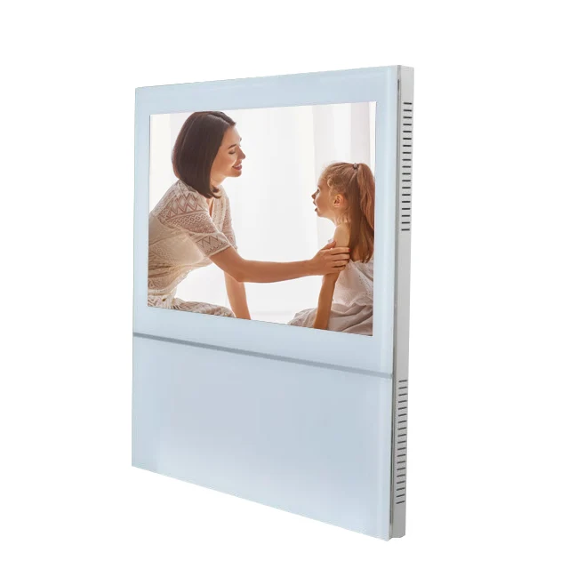 18.5inch 10.1inch dual screen elevator lcd vertical digital signage display