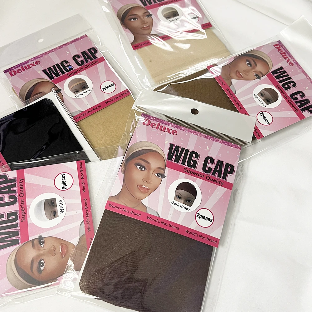 Hot Sale Black Mesh wig cap stocking dome mesh hair caps for wigs
