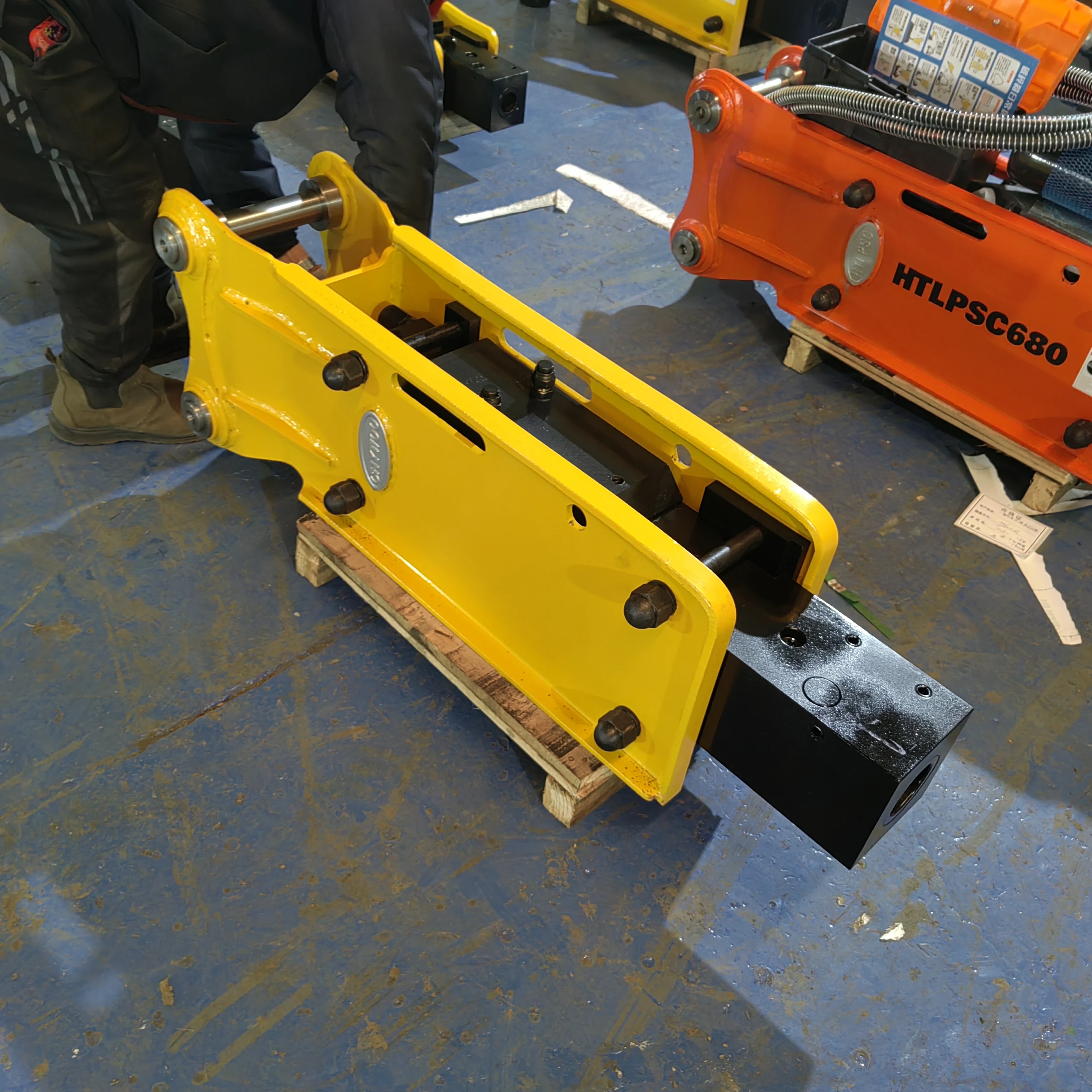 BRTHAMMER450 hydraulic breaking hammer for 2t excavator mini excavator use hydraulic hammer