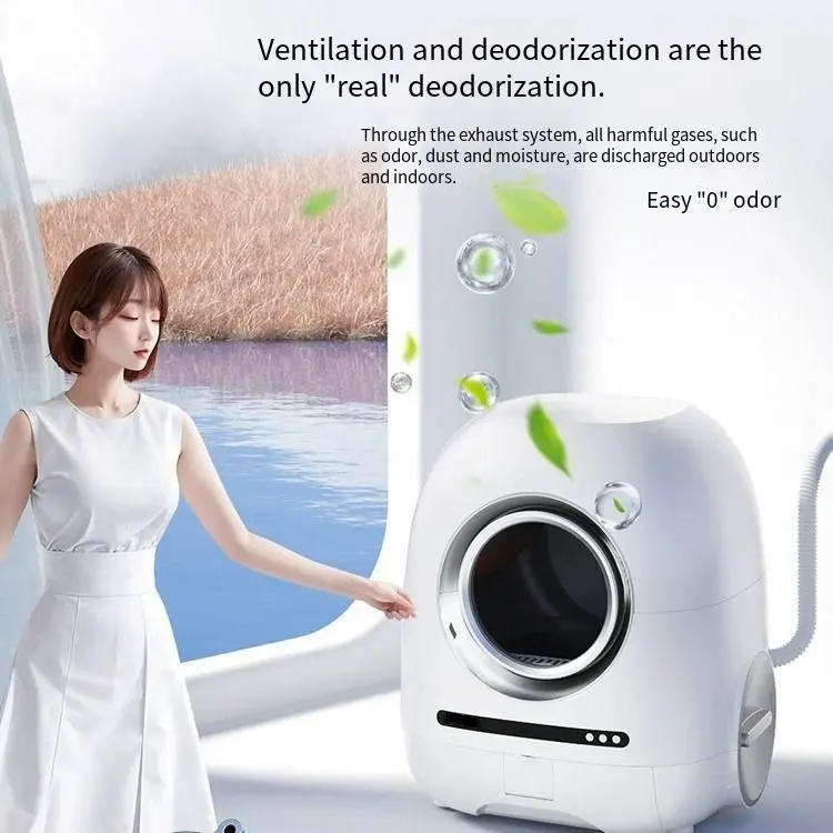 Premium intelligent electric cleaning shovel cat litter basin WIFI version automatic fully enclosed oversized