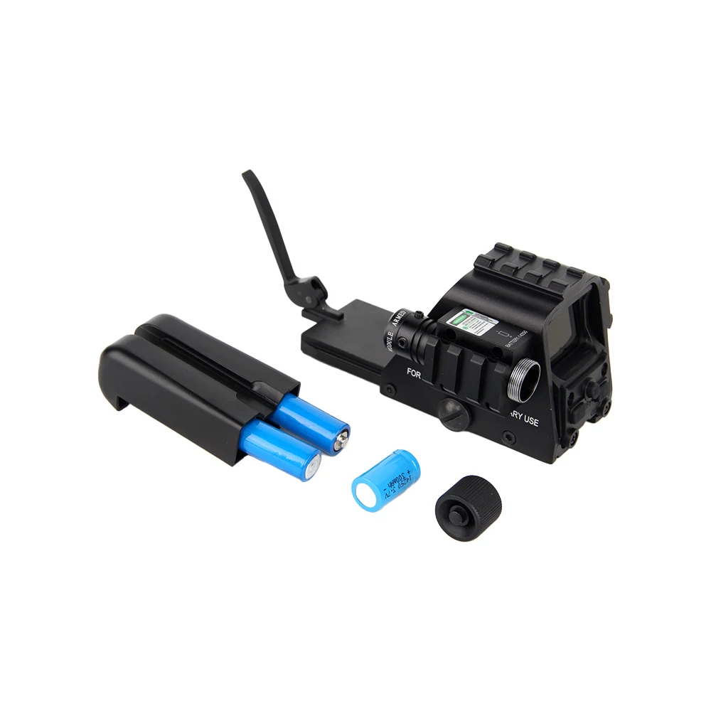 LUGER Tactical 552G Green Red Green Dot Reflex Holographic Optics Adjustable Sight Series Green Laser Hunting Fit 20mm Mount