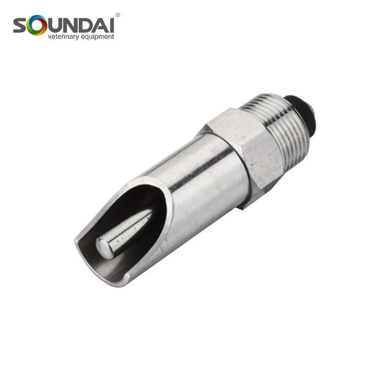 Chicken drinking water equipment automatic poultry nipple drinker drip cup drinkers