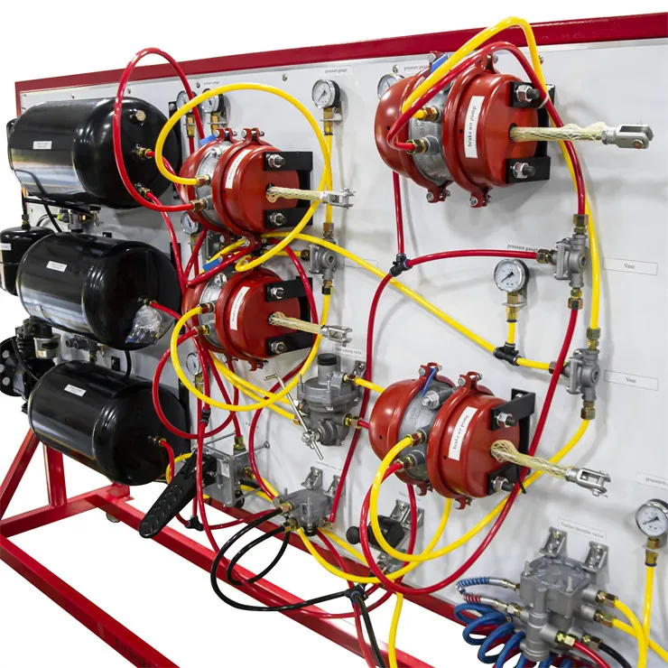 Vocational Pneumatic Brake System Teaching Board Educational Training Equipment