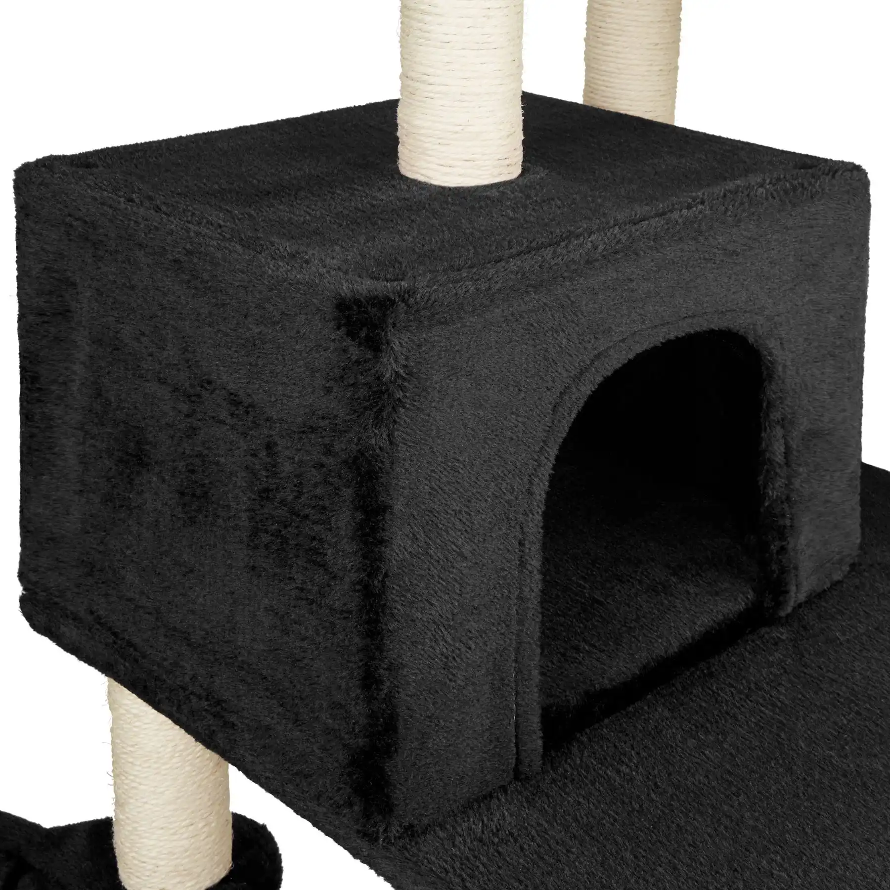 Black new design popular in more market cat tree with enough place for cats play