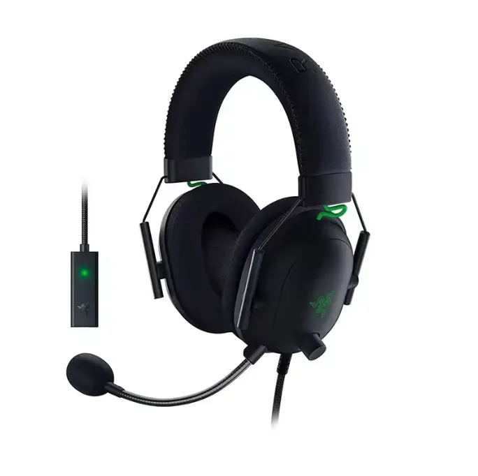 Оптовая продажа оригинальная Проводная игровая гарнитура Razer Blackshark V2X наушники с микрофоном для игр