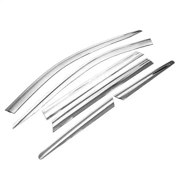6pcs Windshield FOR HONDA CRV 2023 chrome Window visor deflector Rain sun visor Sun Shade Rain Guard