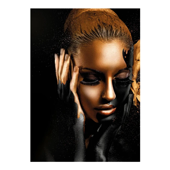 African Wall Art Single Paintings For Living Room Wall Canvas Modern house High-quality Poster and Prints