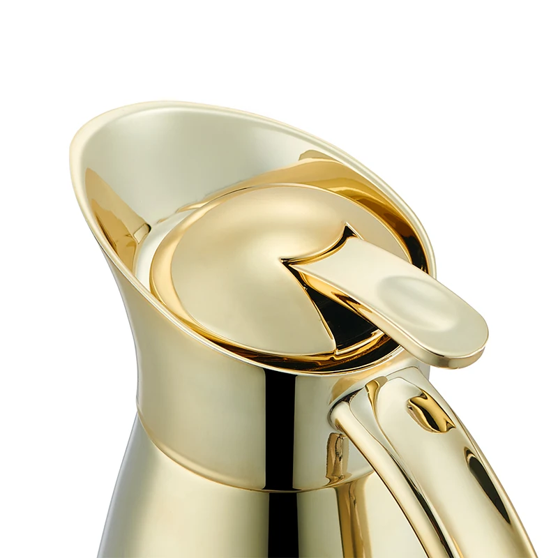 New Design Double Wall Stainless Steel Coffee Carafe Vacuum Jug Flask Thermos for Hot Beverages