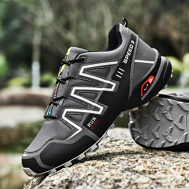 Plus Size Anti-Slip Anti-Shock Solomon Speed Cross Hiking Shoes for Cross-Country Running and Trekking