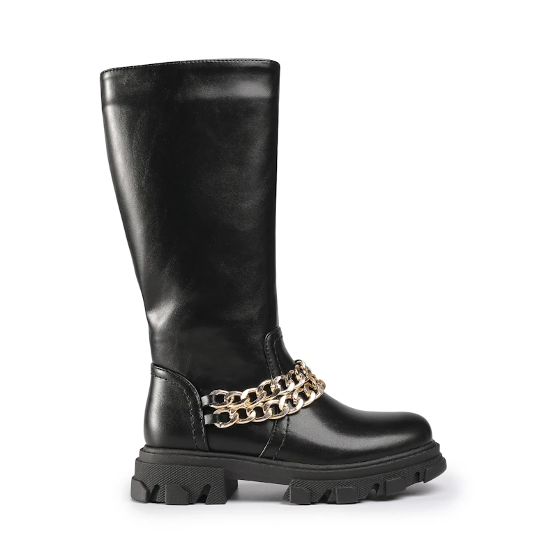 
Guaranteed quality proper price ankle boots for 6years old children girl with metal decoration 
