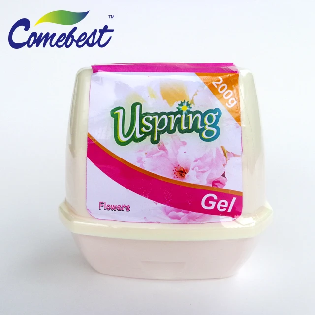 New Product Rose Solid Bathroom Adjustable Odor Eliminating Gel Air Freshener