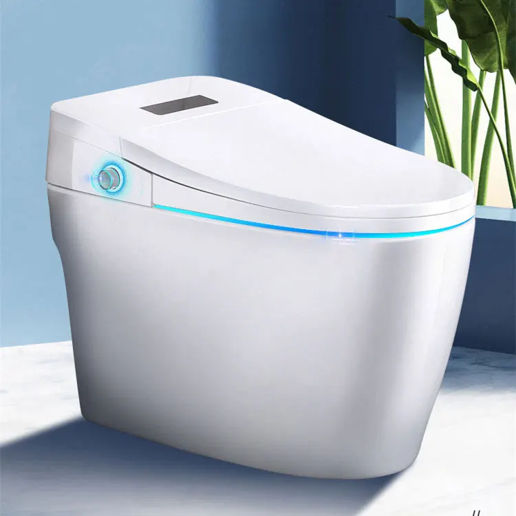 Японский роскошный керамический сифон для ванной с автоматической промывкой слив высокого давления умный автоматический туалет