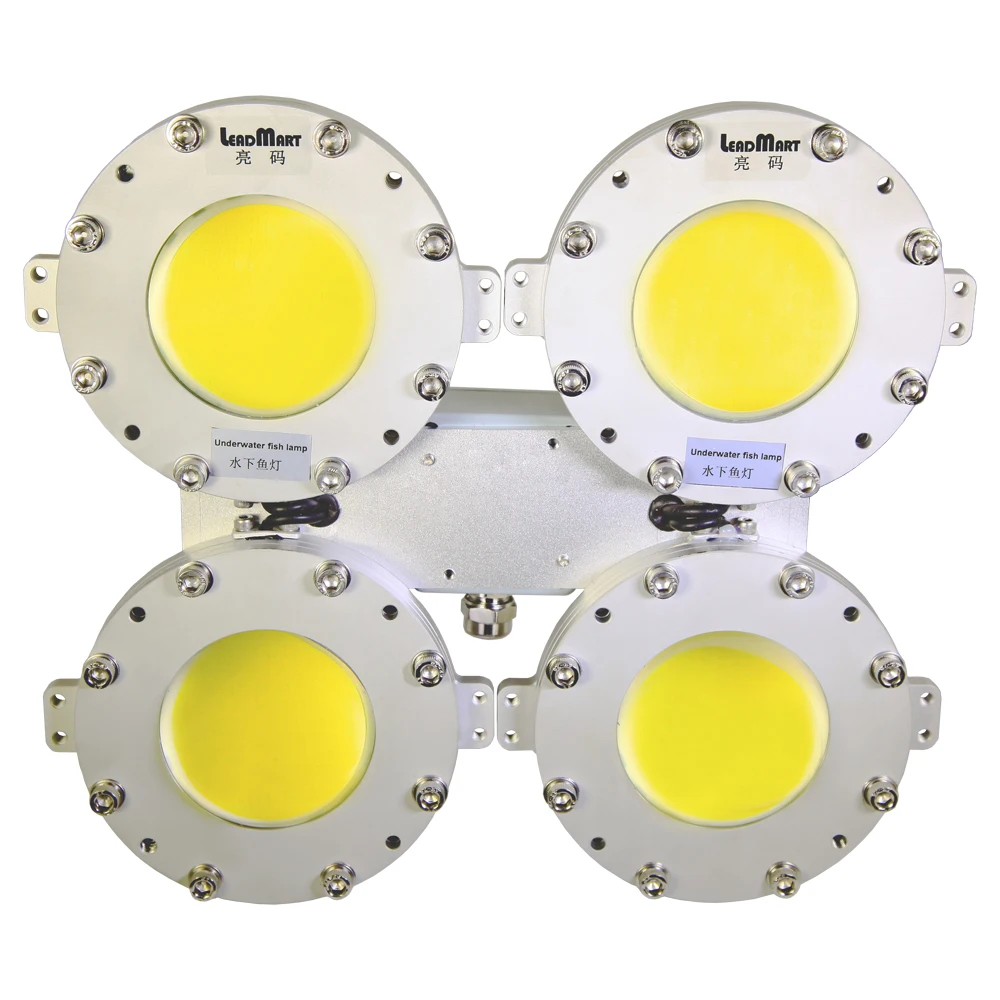 600W Green Cyan color Led Light Marine Fishing Boat Underwater LED Lure Fishing Lamp Squid Fishing Lights lamps