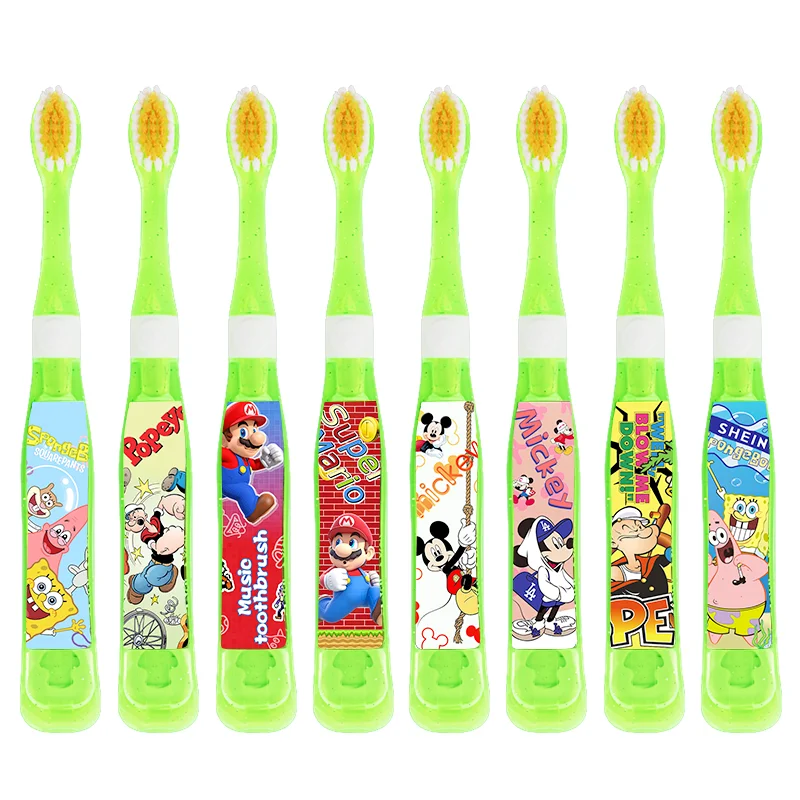 Training Superheroes Sonic Manual Wholesale Custom Silicon Soft Electric Toothbrush Set Child Teeth Brush For Kids Age 8