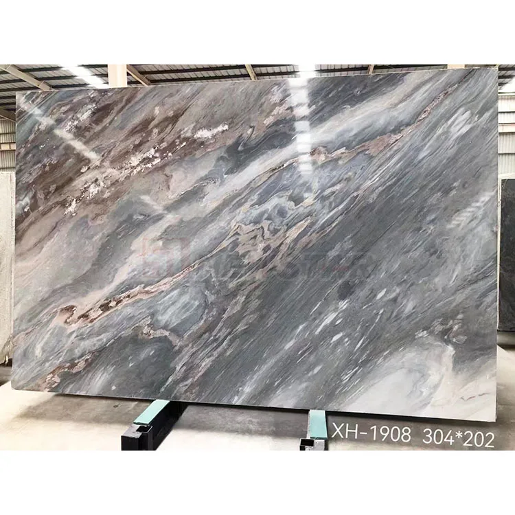 Newstar Stone High Quality Marble Slabs Italy Blue Slates Natural Stone Palissandro Blue Marble Tiles For Wall
