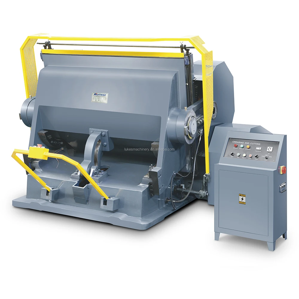 LKS-750/930 Semi Or Automatic Series Hand Platen Die Punching/ Flat Bed Die Cutter /Manual Creasing And Die Cutting Machine