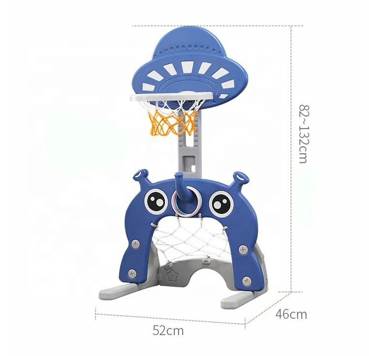 Manufacturer professional indoor kids adjustable height portable basketball stand with hoop
