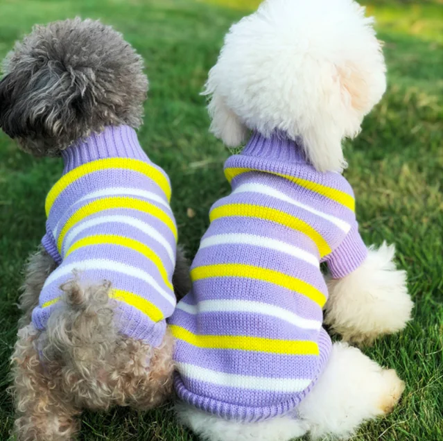 Promotion Winter Cartoon Dog Clothes Warm Christmas Sweater For Small Dogs Pet Clothing Coat Knitting Crochet Cloth Jersey Perro