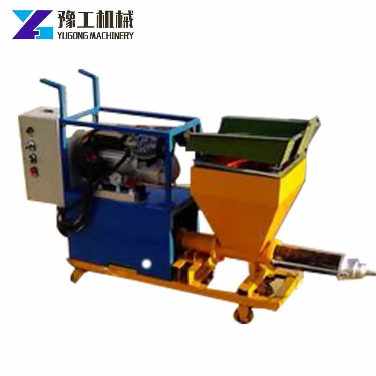 cement pump to mortar spray plastering machine with concrete mixer price