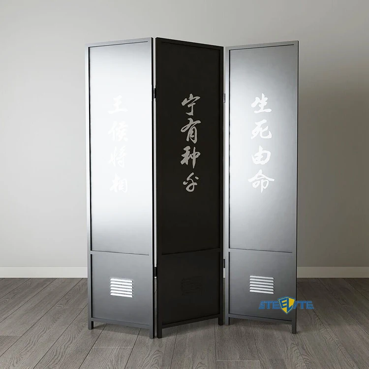 Home Hotel Room Divider Cold Rolled Steel Laser Cut Privacy Decorative Screens