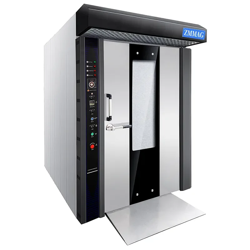 Industry 32 Tray Bread Bake Rotate Bekary Equipment Bakery Hot Air Rotary Oven Price