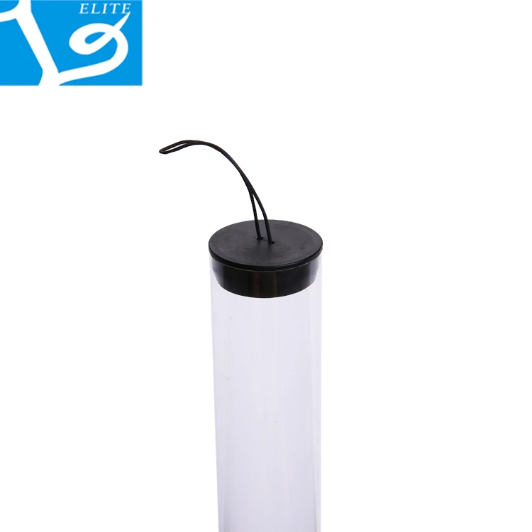 Elite Clear PVC Cylindrical Packaging Tube round Hollow Clear PVC Tubes for Effective Product Packaging & Printing