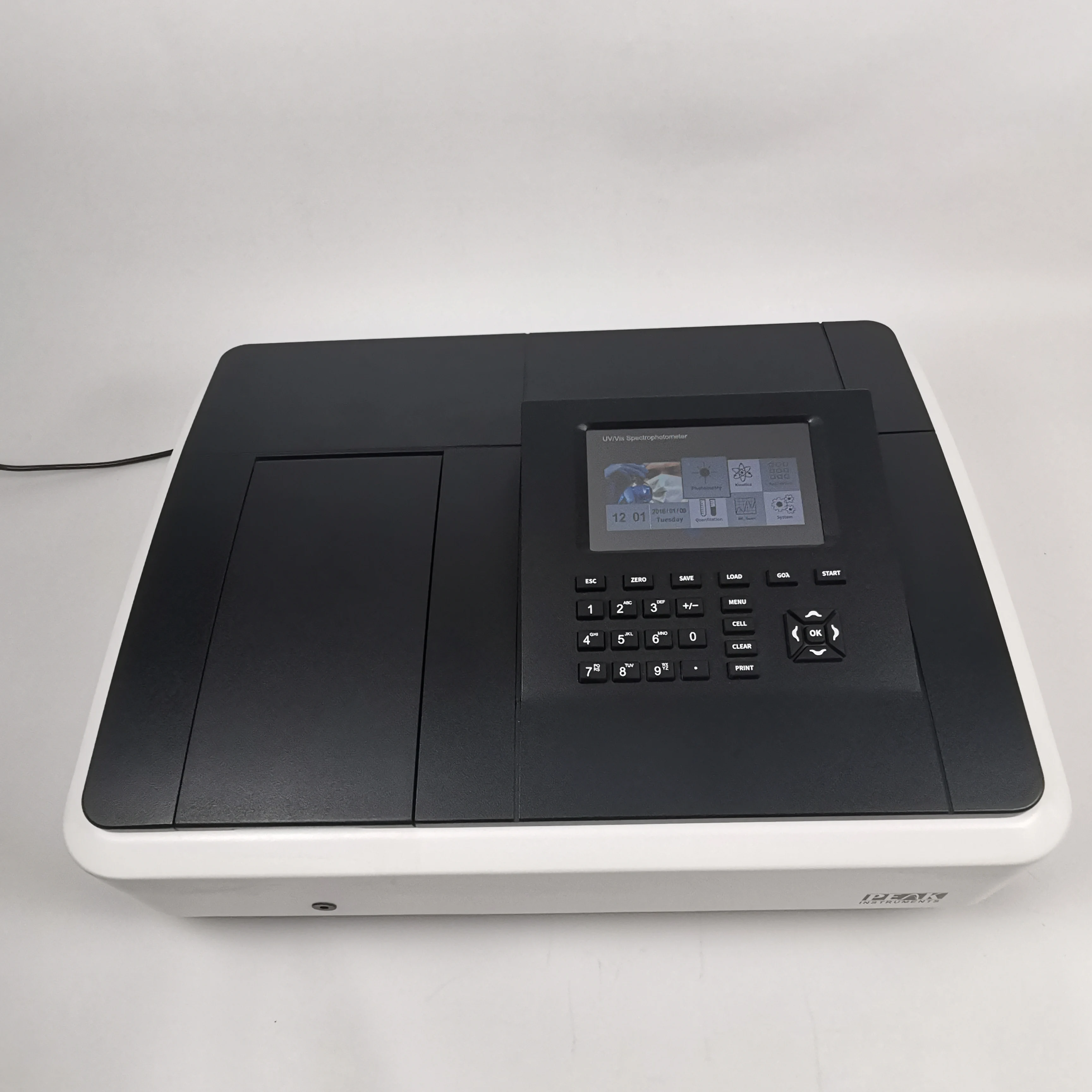 Пиковые инструменты, двойной луч, полоса пропускания 1 Нм, УФ видимый спектрофотометр