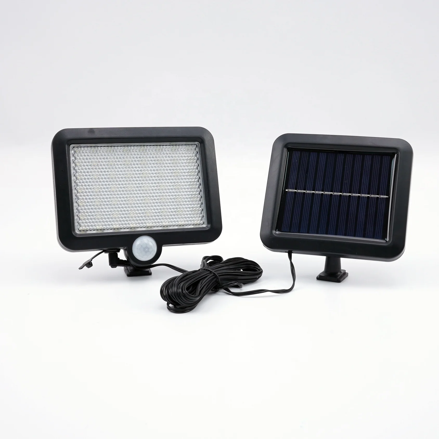 LED Solar Outdoor PIR Motion Sensor Split Solar Wall Light Spotlights Security Emergency Lighting Lamp