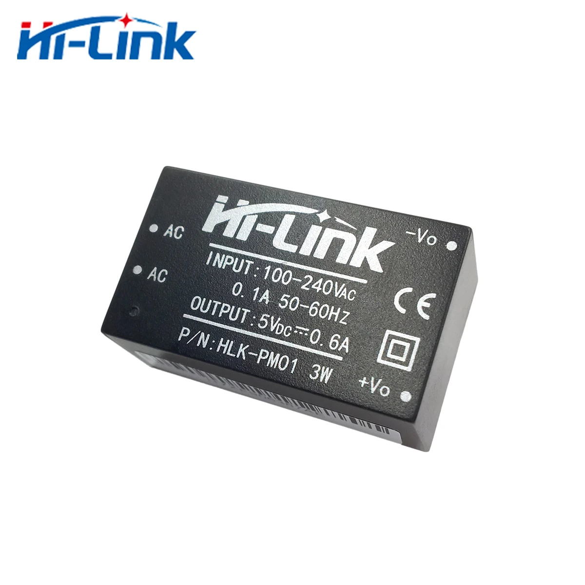 Оригинальный HLK-PM01 Hi-Link, 5 В, 3 Вт, AC-DC, понижающий изолированный коммутационный модуль питания 220 В