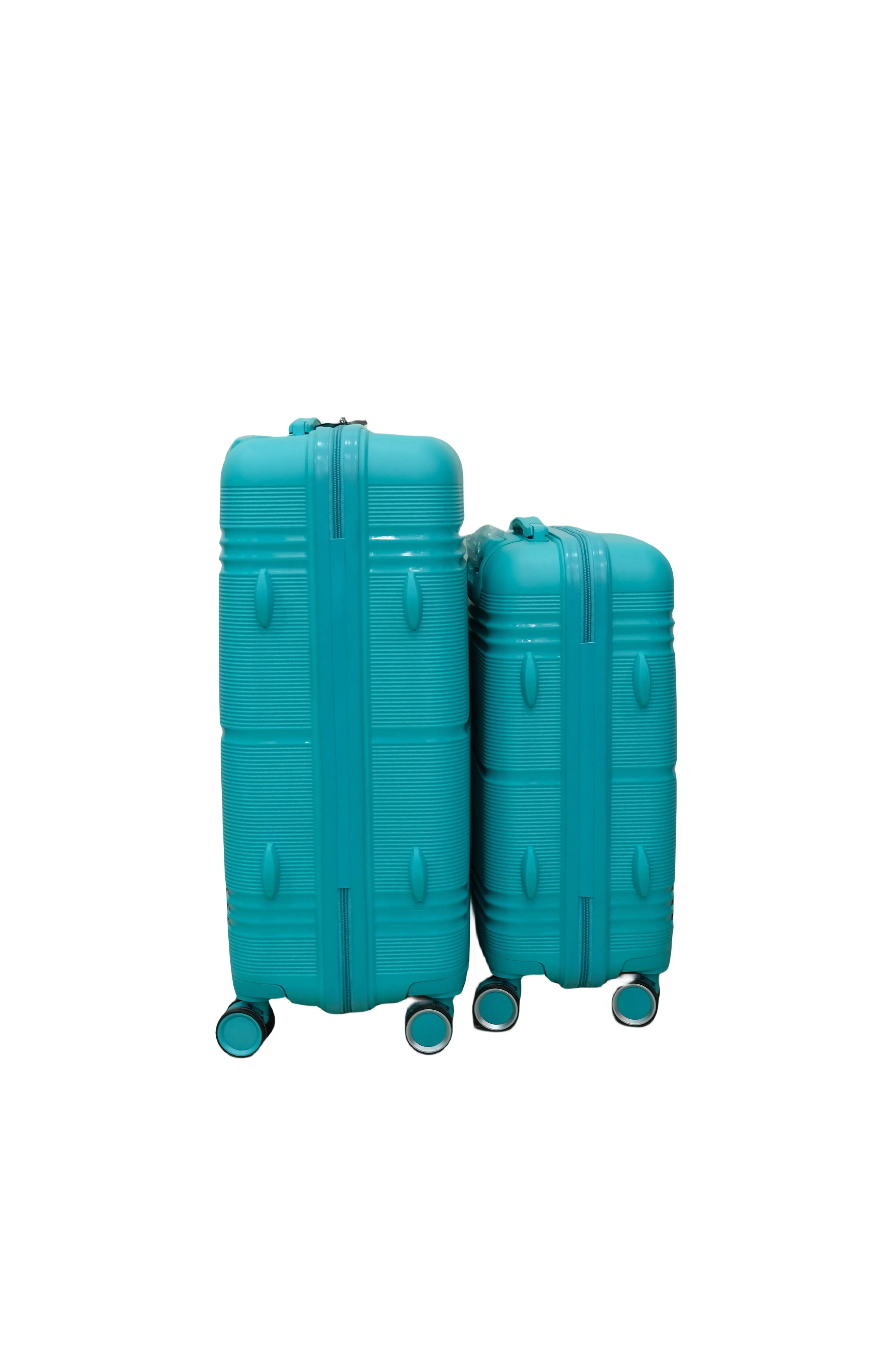 Factory Customized High-Quality Two Wheel PP Trolley Case Travel Luggage Sets Of 3 Pieces 20 24 28 Inch