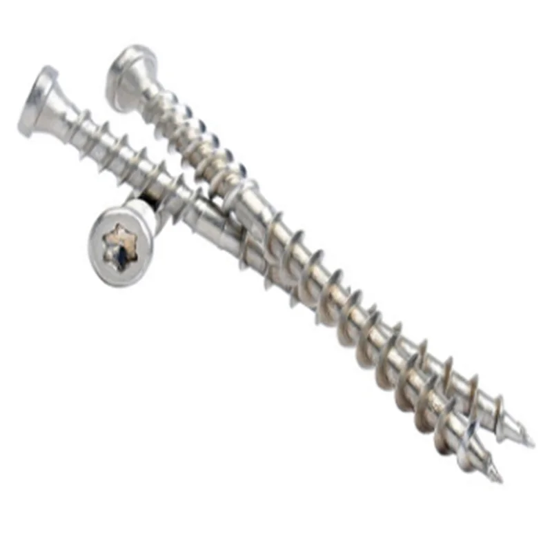 
Flat Head Torx double thread Type 17 A2 A4 composite deck screw 