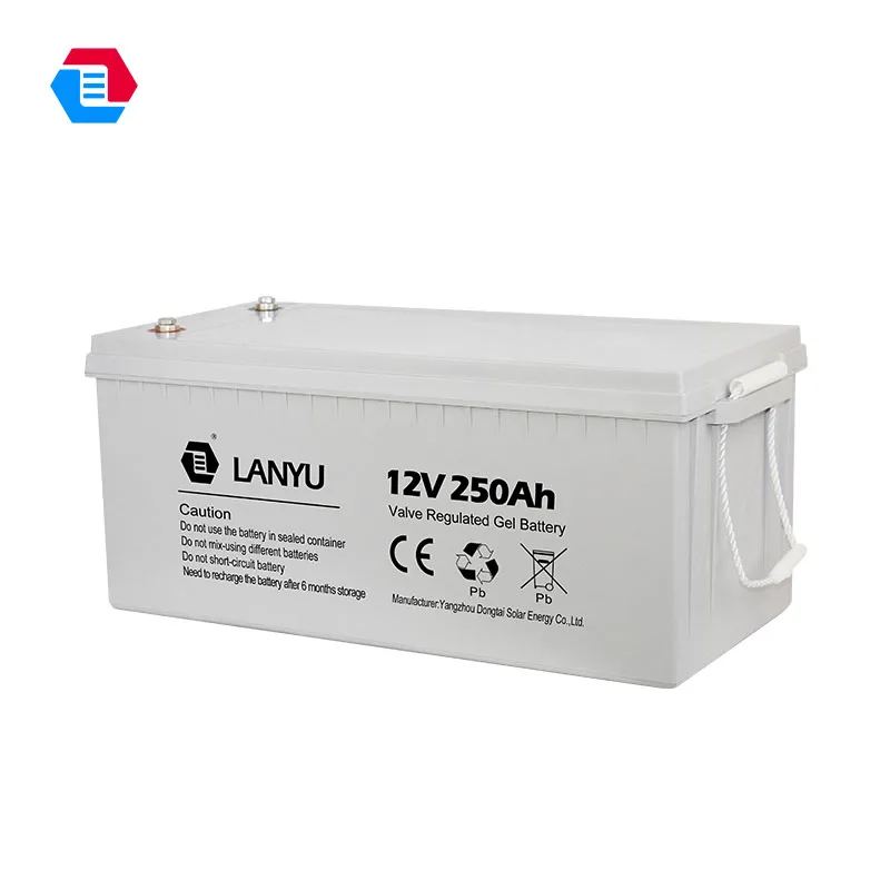 
Deep cycle gel solar battery 12v 1000ah with 4*12v 250ah 