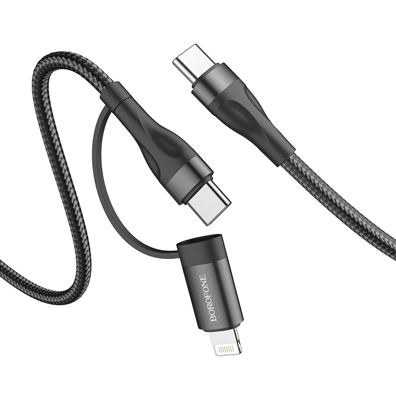 BOROFONE BX61 2-in-1 Source PD charging data cable