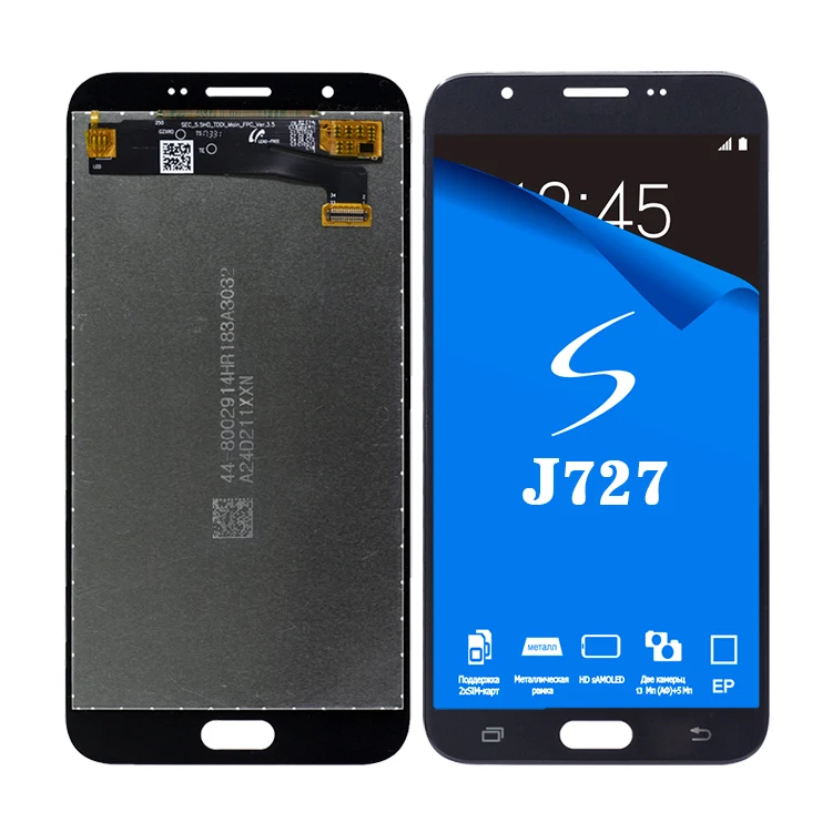 factory wholesale price mobile phone replacement lcd display for samsung J727