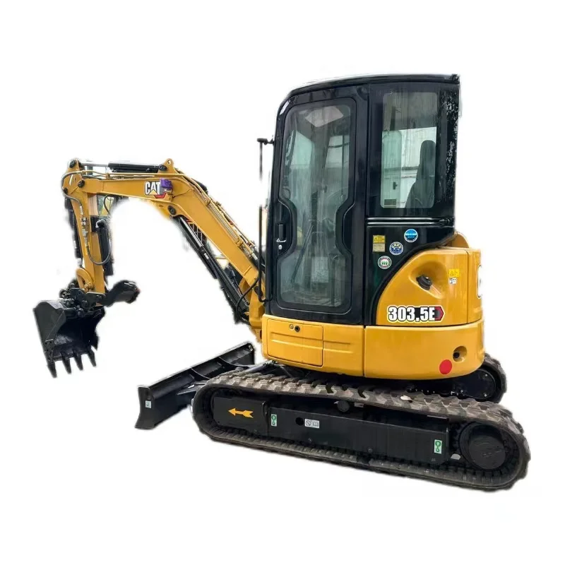 EPA Engine 3.5 ton Mini Crawler Hydraulic Excavator Multi function Bagger Digger for caterpillar 303.5E cr