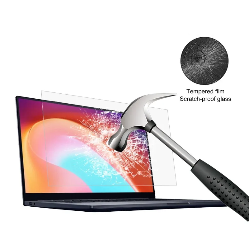 Закаленное стекло для защиты экрана ноутбука 14 дюймов 15 icnch прозрачная Защита компьютера 0 33