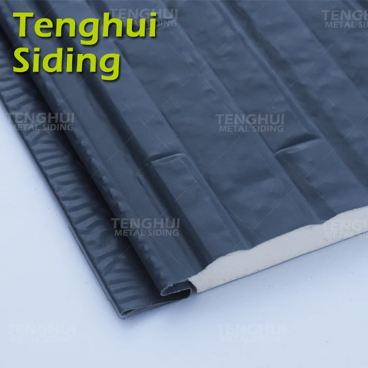 Tenghui Siding Construction Outdoor Exterior Structural Insulated Metal Wall Siding Panel