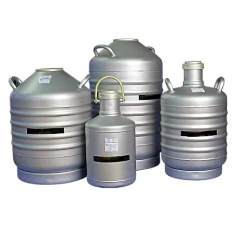 YDZ-15L High Pressure Stainless Steel Liquid Nitrogen Storage Tank Gas Cylinders