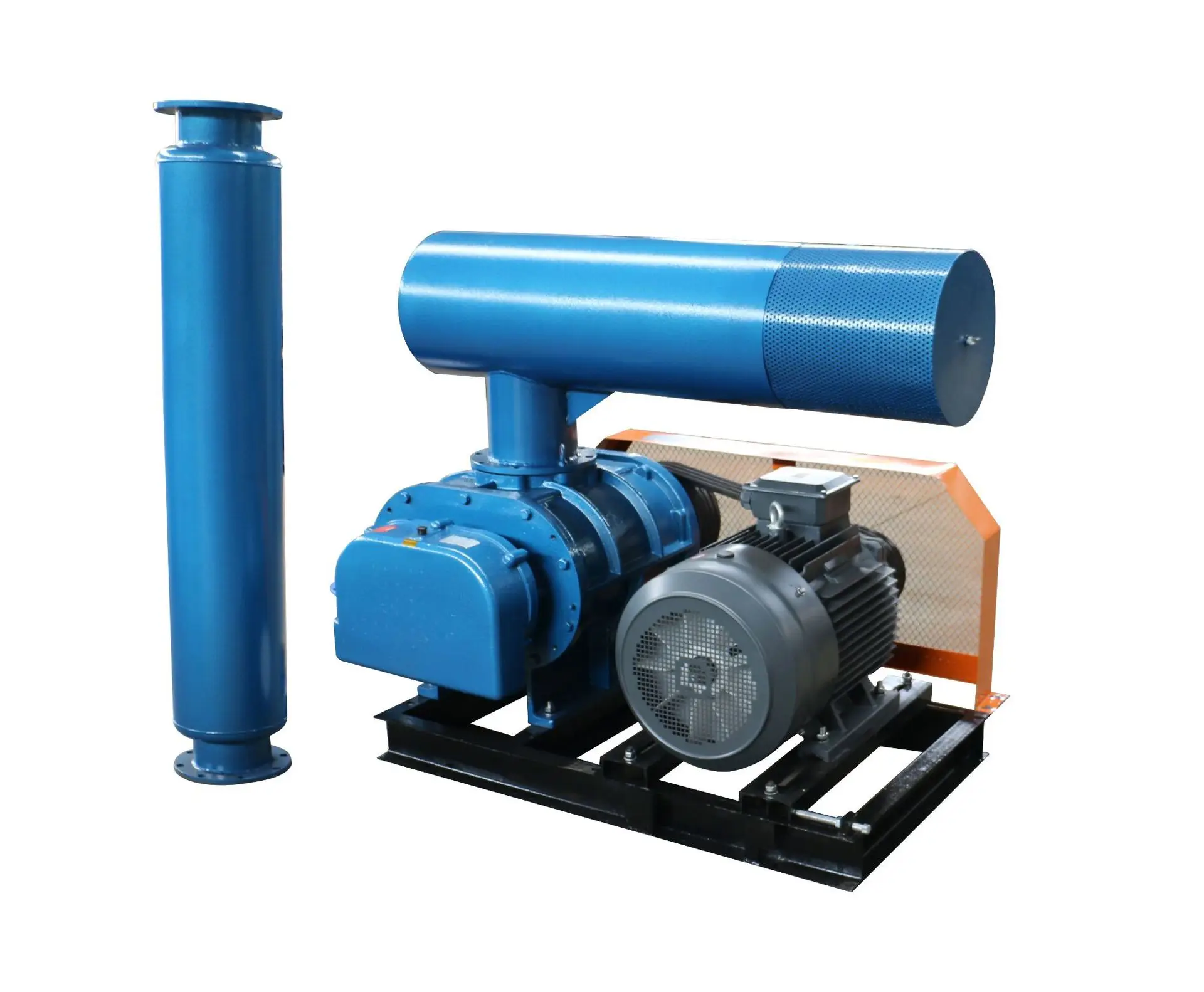 High Pressure Roots Blower Aquaculture Sewage Treatment Drying Equipment Pneumatic Conveying Air Compressor