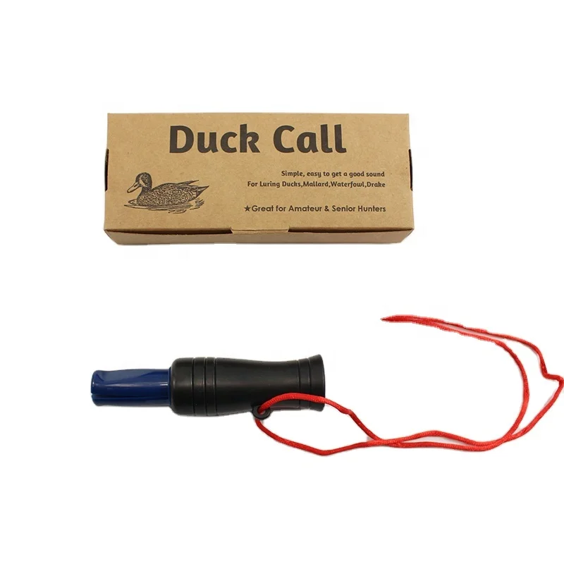 Hunting Game Caller Hunt Whistle Duck Call Whistle Realistic Sounding Duck Call PVC Duck Call Noise Whistle for Outdoor Use