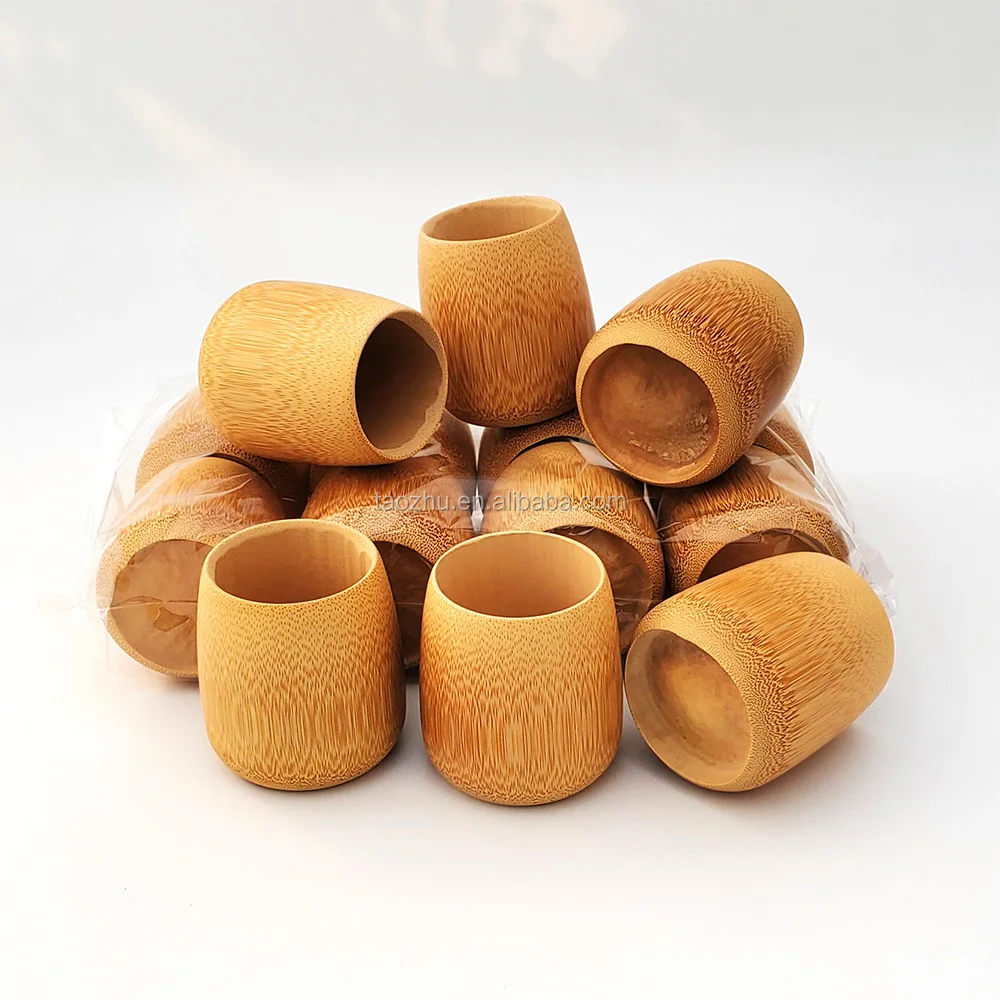  Качественная кофейная чашка Bambu 120 мл из натурального бамбука высотой 7 0
