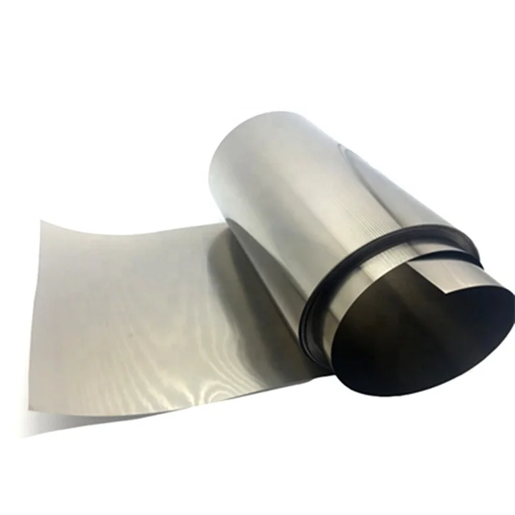 
pure grade1 0.2mm grade 5 ti6al4v alloy titanium foil for outdoor stove 