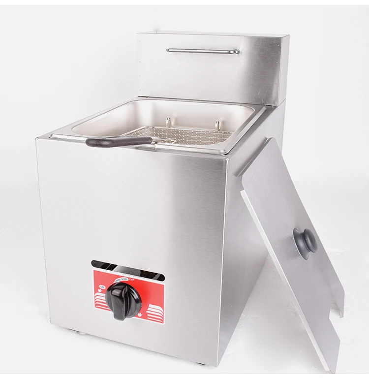
Eco-Friendly Gas Fryer Electric Fish And Chips Fryer 