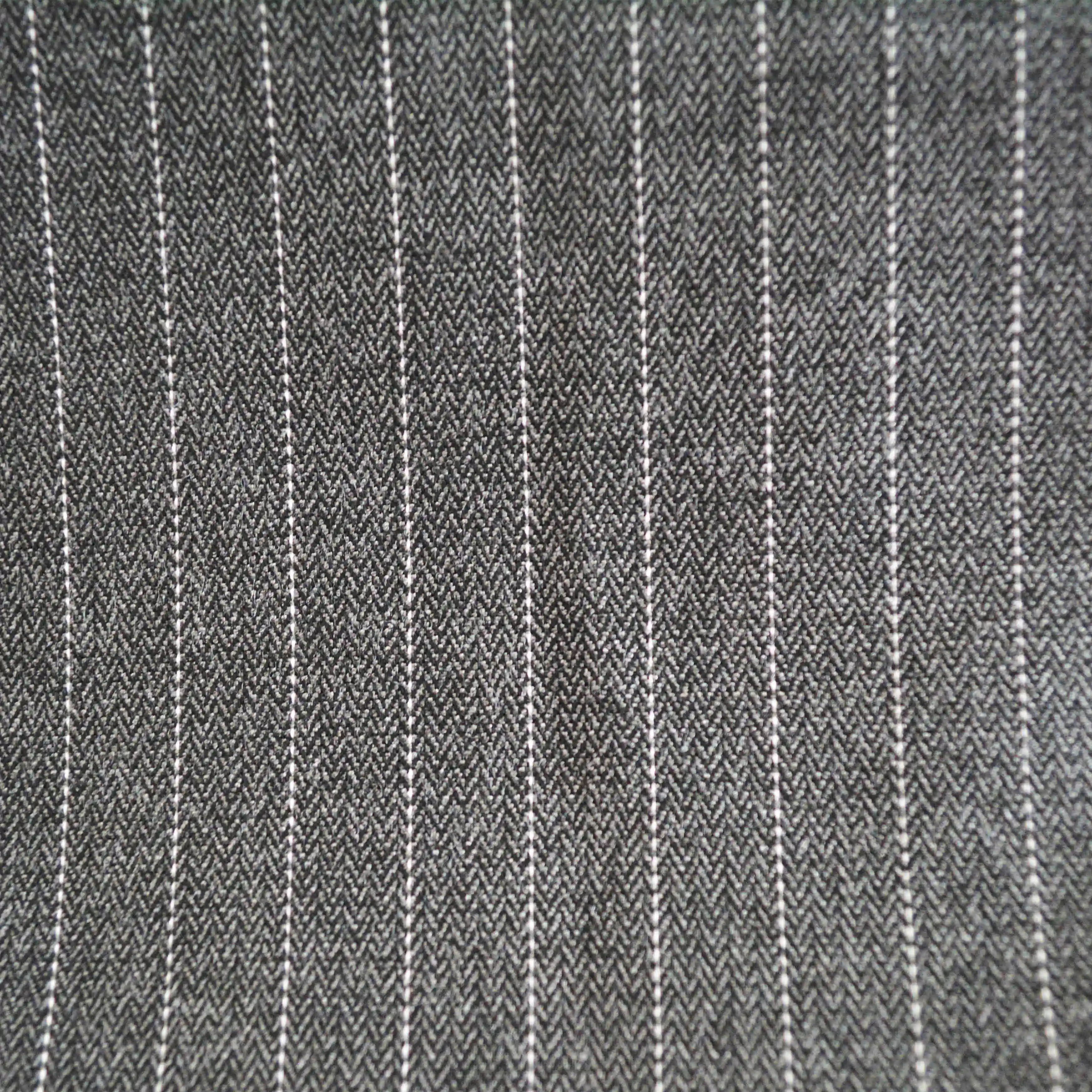 Пряжа окрашенная в полоску ткань для платья полиэстер вискоза спандекс костюмная ткань для женщин и мужчин