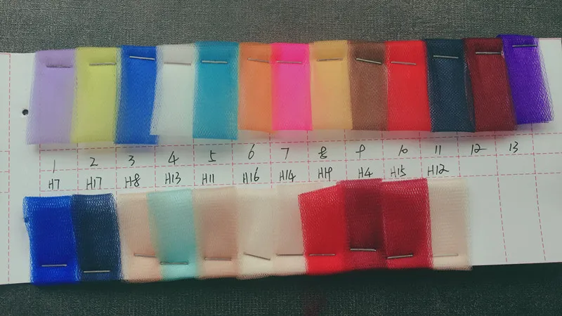 HG6142 Fireproof non-flammable net fire retardant mesh fabric flame retardant tulle